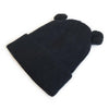 Children's Bear Ears Knitted Cuffed Solid Color Dome Warm Hat