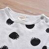 Baby Long-sleeved Knitted Cotton One-piece Romper