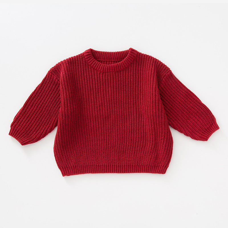 Hot Selling Children's Clothing Pullover Knitting Sweater