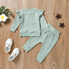 Women's Floral Fly Cuff Pullover Suit