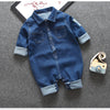 Baby denim jumpsuit