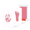 Anti - virus infective baby hand - foot - hand - hand - hand - hand - foot - hand printing table baby footprint - free washing printing oil