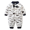 Warm jumpsuits for newborn babies