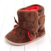 Christmas winter warm baby boots plush cartoon baby shoes