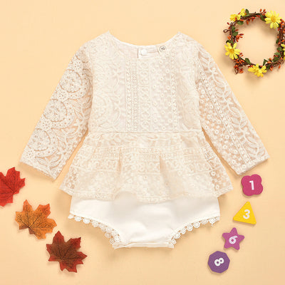 Lace baby jumpsuit