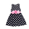 Casual baby dot mesh Princess Flower Dress