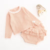 Lace baby knitwear