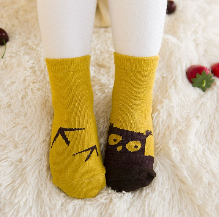 New Arrival Newborn Socks Cartoon Cotton Baby Socks No-slip Infant Cotton Socks