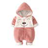 Baby''s Jumpsuit winter thickened cotton padded jacket baby clothes