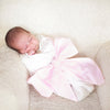 Swaddling cloth with cotton bow