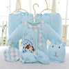 New Six-piece newborn baby cotton suit