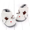 Christmas winter warm baby boots plush cartoon baby shoes