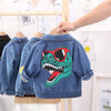 Printed Denim Jacket Boys And Girls Denim Jacket