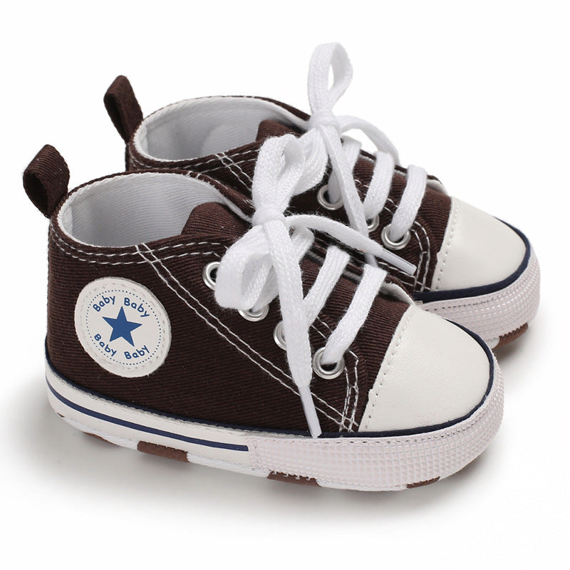 Baby soft-soled shoesBaby shoes canvas shoes