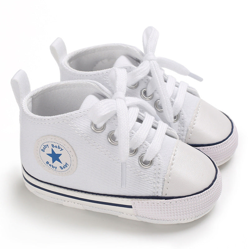 Baby soft-soled shoesBaby shoes canvas shoes