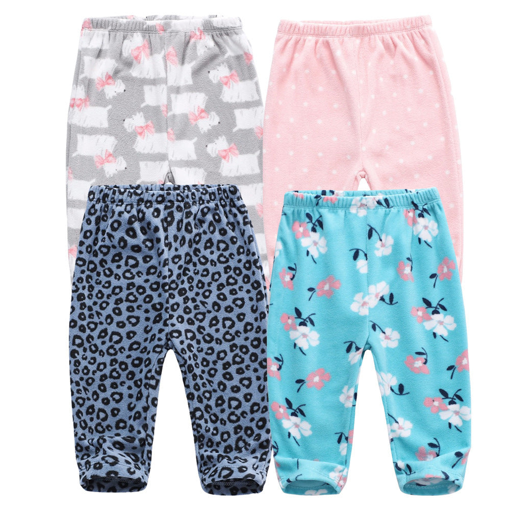 New Children's Clothing, Children's Home Long Pants, Baby Butt Pants