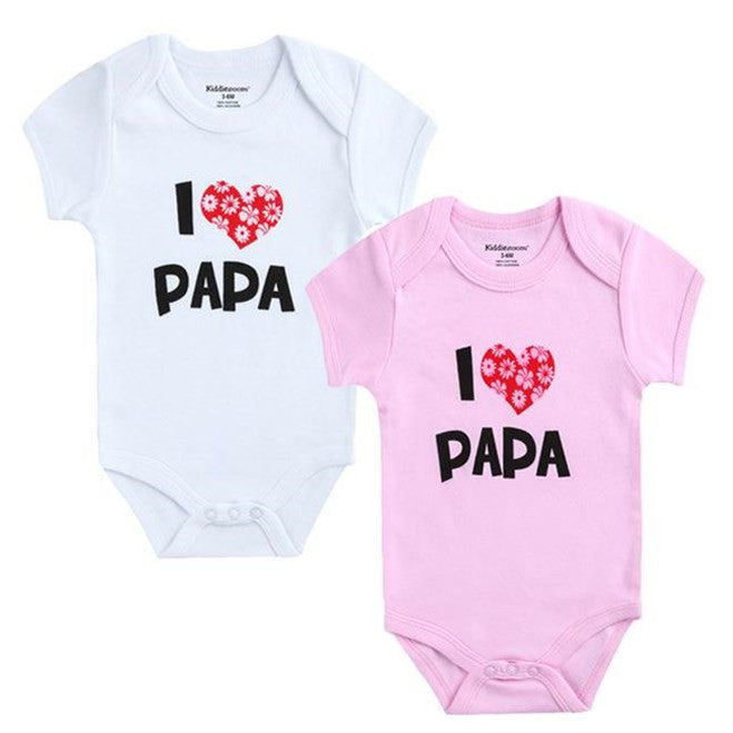 Newborn Baby Clothes Short Sleeve