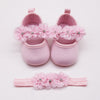 Flower Baby Soft Sole Dress Shoes