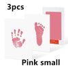 Non-toxic and wash-free baby ink watermarking oil fingerprints and footprints kit family souvenirs