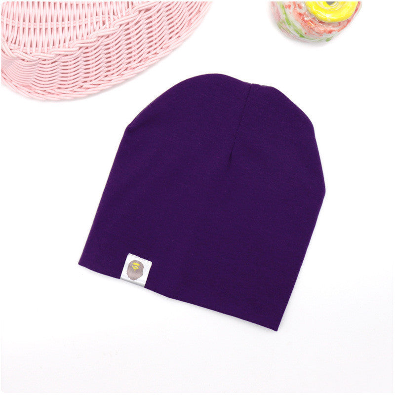 Cotton Knitted Thick Baby Hats Spring And Autumn Baby Hats