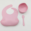 Children's Food Supplement Bowl, Fork, Spoon, Bib Set