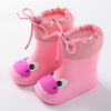 Infant And Children Rain Boots With Velvet To Keep Warm