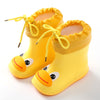 Infant And Children Rain Boots With Velvet To Keep Warm