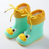 Infant And Children Rain Boots With Velvet To Keep Warm