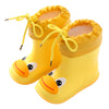 Infant And Children Rain Boots With Velvet To Keep Warm