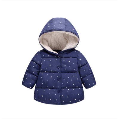 Foreign Trade New Children's Cotton-padded Jacket, Star Style Children's Baby Cotton-padded Jacket