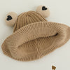 Children's Knitted Warm Bear Woolen Cap Outdoor