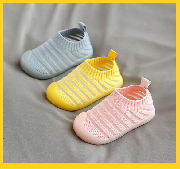 Baby breathable net toddler shoes