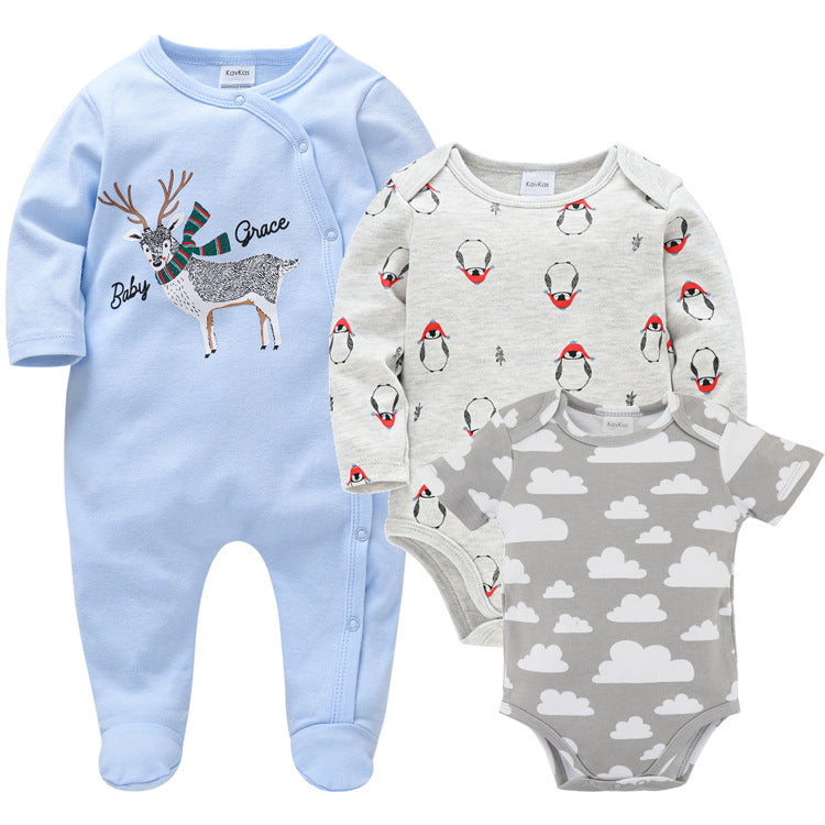 Baby 3-piece Baby Clothes For Boys and Girls