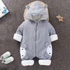 Autumn Winter Coat Jumpsuit Baby Clothing Newborn Snowsuit Boy Warm Romper Down Cotton Jackets Girl Snow clothes Bodysuit