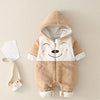 Baby''s Jumpsuit winter thickened cotton padded jacket baby clothes