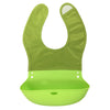 Cartoon silicone baby bib