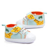 Cartoon giraffe pattern baby shoes