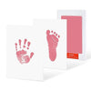 Non-toxic and wash-free baby ink watermarking oil fingerprints and footprints kit family souvenirs