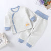 Children's Thermal Underwear Set Baby High Waist Belly Protection Pants