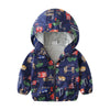 Boys And Children's Jackets Airplane Printed Baby Windbreaker Jackets