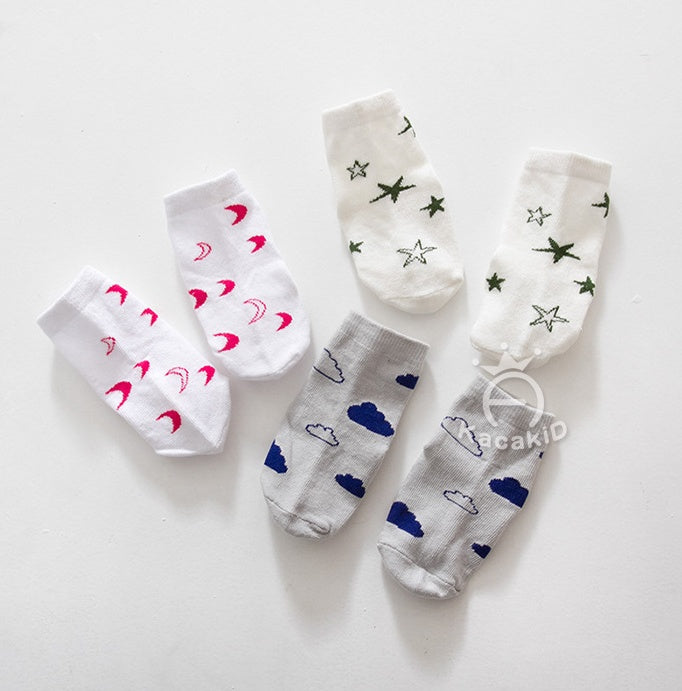 New Arrival Newborn Socks Cartoon Cotton Baby Socks No-slip Infant Cotton Socks