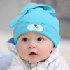 Brand Baby Cap Cartoon Animal Double Printting Cotton Knit Beanie Hats For Toddler Boy Girls Spring Autumn Winter Headwear