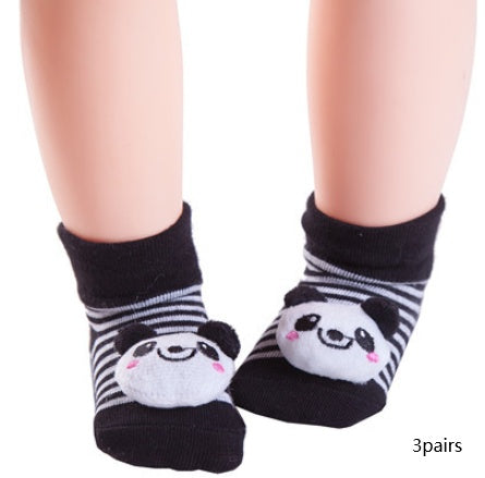 Cute Baby Animal Doll Baby Three-dimensional Socks