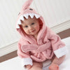 Cartoon Cute Animal Modeling Baby Bath Towels Baby Bathrobes Cotton Children's Bathrobes Baby Hooded