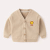 Baby Jacket Autumn Outfit Girls Western Style Knitted Cardigan