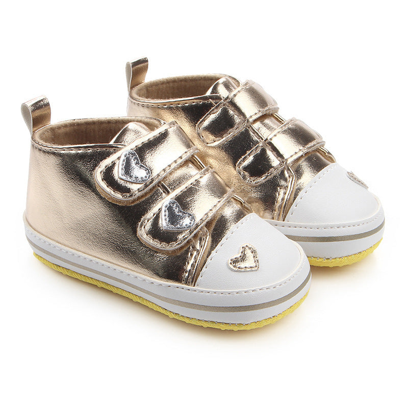 Soft sole velcro baby toddler shoes