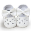 My0-1 love old toddler shoes embroidered bow shoes on behalf of a baby indoor soft bottom baby shoes