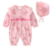 Baby full moon suit hundred days baby princess jumpsuit