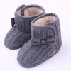 Manufacturers selling Wool Knitted Winter new bow shoes baby toddler shoes shoes boots 1646