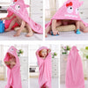 Animal cartoon baby cloak towel cloak